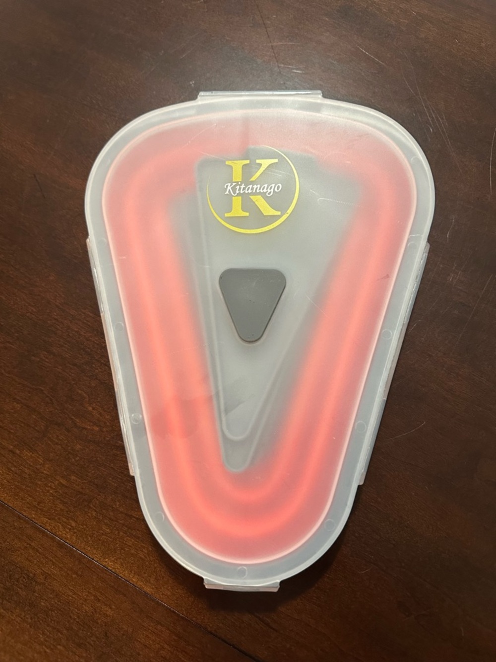 Kitanago Pizza Container Silicone - orange